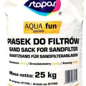 Piasek Do Filtracji Stapar 25kg