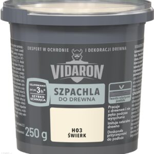 Vidaron Szpachla Do Drewna Świerk 0,25kg