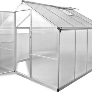 vidaXL vidaXL Szklarnia ogrodowa ze wzmacnianą aluminium ramą 605 m